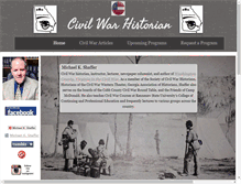Tablet Screenshot of civilwarhistorian.net